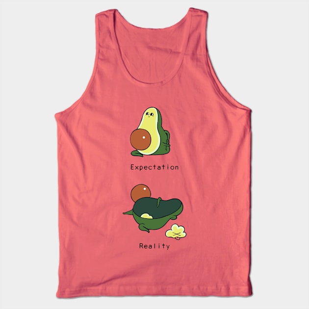 Avocado First Time Yoga Tank Top by huebucket